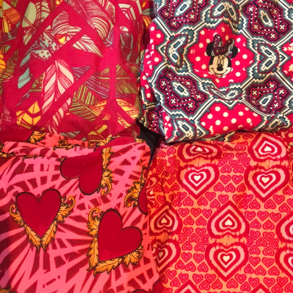 Lularoe TC legging lot! + Disney